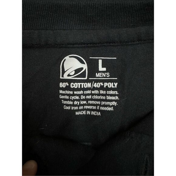 Taco Bell Mens Polo Short Sleeve Tee Shirt Size Large - Picture 5 of 6